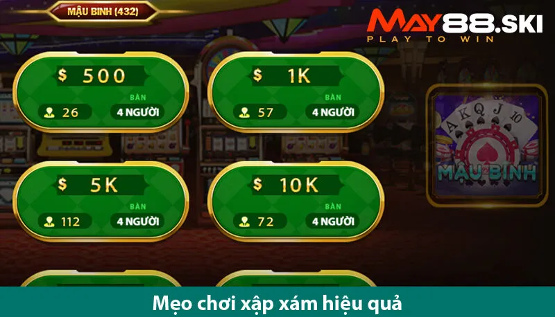 Những điều bạn cần biết để chơi tốt game bài binh xập xám